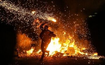 چهارشنبه سوری و افزایش احتمال ابتلا به کرونا در بیماران سوخته