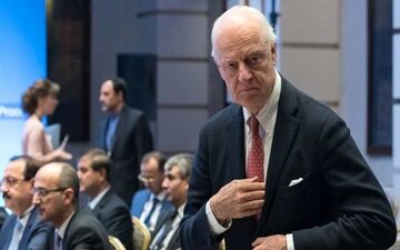 دی‌میستورا ۱۱ و ۱۲ سپتامبر با نمایندگان روسیه، ایران و ترکیه دیدار می‌کند