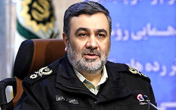 واکنش فرمانده ناجا به سوال خبرنگار درباره فیلترینگ تلگرام + فیلم