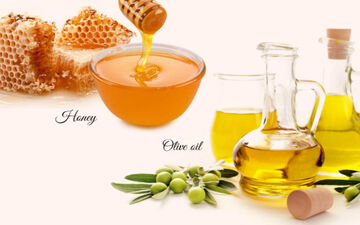 8 خاصیت شگفت‌انگیز عسل و روغن زیتون
