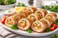 رولت مرغ؛ غذایی مجلسی، خوش‌طعم و متفاوت برای هر سفره