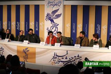 گزارش تصویری از کنفرانس خبری فیلم " ابر بارانش گرفت "