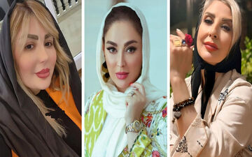 ۷ چهره معروف ایرانی که آرایش غلیظ را به چهره طبیعی ترجیح می‌دهند!