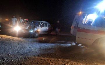برخورد پراید با وانت در جاده برزک کاشان ۲ کشته و یک مصدوم برجا گذاشت
