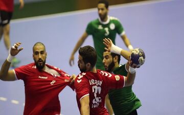 پیروزی تیم هندبال کشورمان مقابل الاهلی قطر