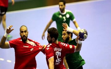 پیروزی تیم هندبال کشورمان مقابل الاهلی قطر