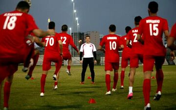تمرین اختصاصی دو بازیکن پرسپولیس در حضور خانواده برانکو