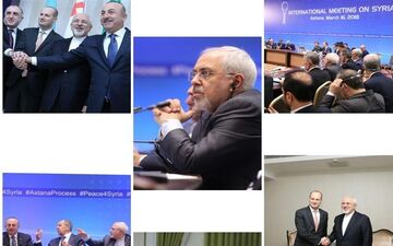  بازگشت ظریف به تهران پس از یک سفر فشرده 