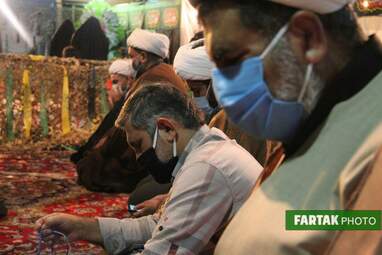 مراسم درگذشت والده مکرمه حجت‌الاسلام  رئیس سازمان گسترش اقتصاد مقاومتی 