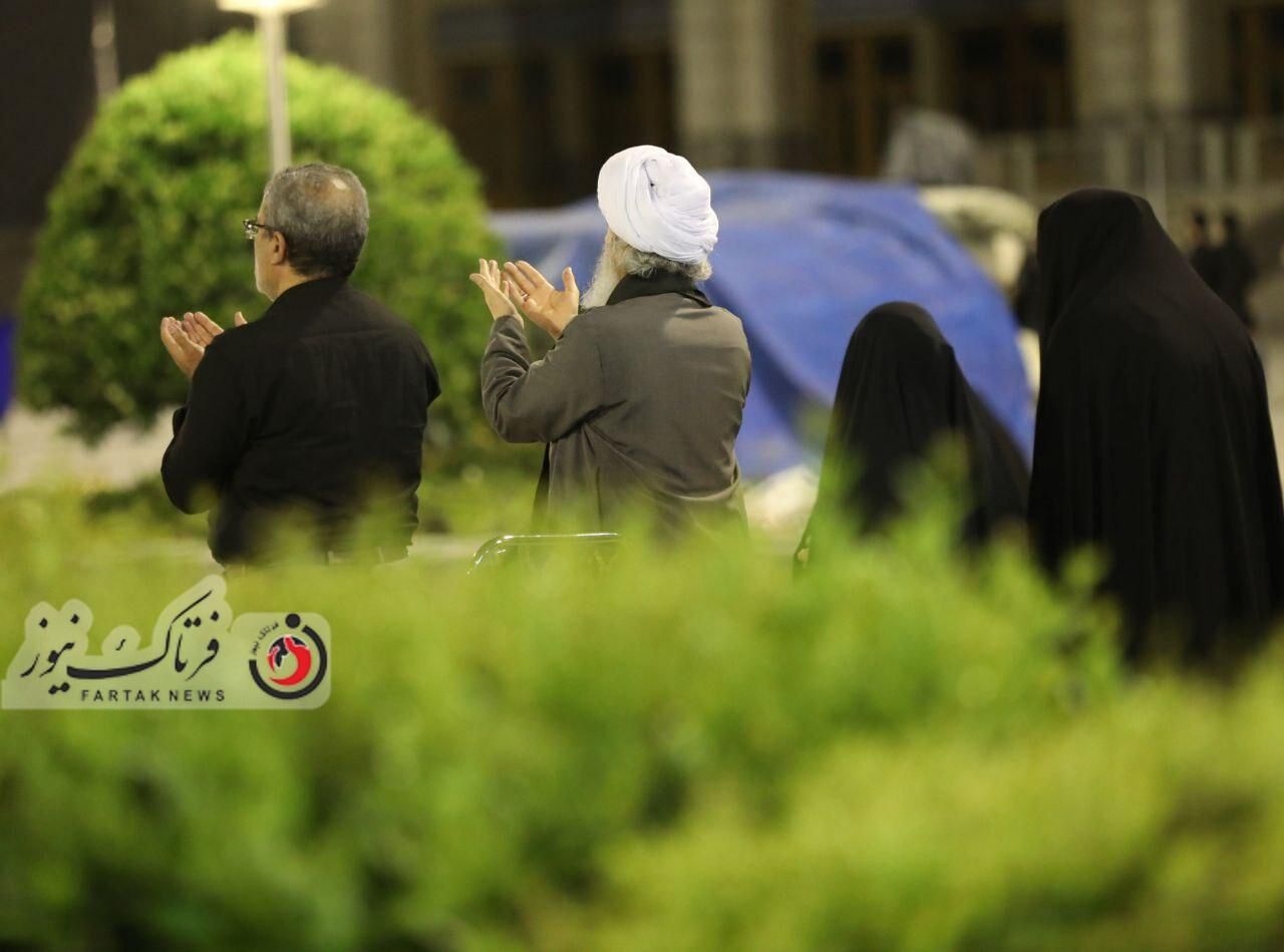 گزارش تصویری/ مراسم احیای شب 23 ماه مبارک رمضان در مصلی بزرگ تهران