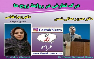 درک تعارض زوجین در گفت وگو با دکتر حسن رحمانی شمس