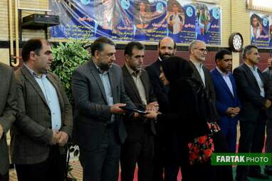 آئین تجلیل از مربیان تیم‌های ملی نوجوانان و نونهالان قهرمان آسیا