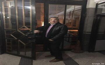 خروج شبانه برانکو از فدراسیون فوتبال +عکس