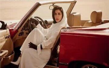 دختر ملک عبدالله مدل مجله آمریکایی شد