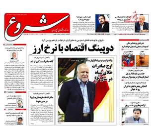 روزنامه های پنجشنبه ۲۴ فروردین ۹۶ 