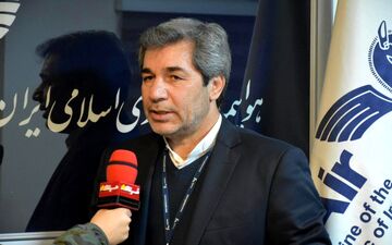 گزارش تصویری گزارش از رضا نظری مدیرکل هواپیمایی"هما" درکرمانشاه