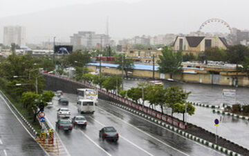 بارش شدید در چهار استان کشور