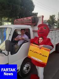 برگزاری "کمپین از خودمان شروع کنیم" در تقاطع های شهر کرمانشاه به روایت تصویر