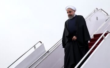  رئیس جمهوری وارد استان بوشهر شد