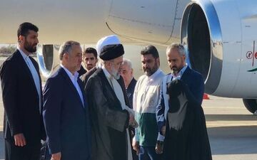 رئیسی به سمنان سفر کرد