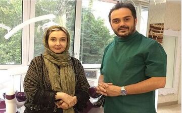 کتایون ریاحی در مطب دندانپزشکی آقای دکتر (عکس)