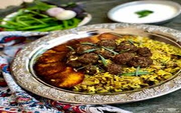 ریحان پلو با گوشت فوق العاده س!