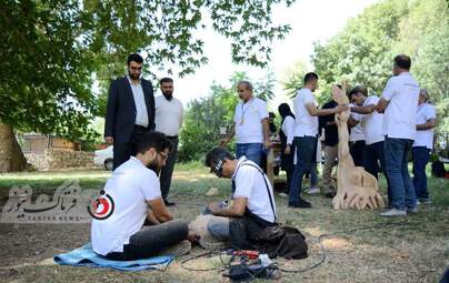 گزارش تصویری رویداد منطقه‌ای روز‌ جهانی‌چوب 2022 در محوطه تاریخی بیستون