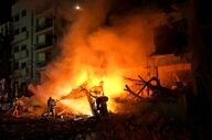 ویدئو / انفجار بزرگ در بیت‌شمش در قدس اشغالی