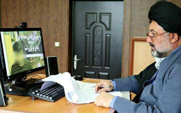 
محاکمه یک متهم از طریق ویدئوکنفرانس در رشت
