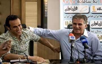 
جنگ بالا گرفت/شکایت علی کریمی از کی‌روش+عکس
