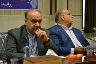حضور وزیر ورزش و جوانان در ستاد بازسازی مناطق زلزله زده کرمانشاه 