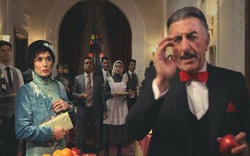 رضا کیانیان و آتنه فقیه نصیری در نمایى جدید از سریال شهرزاد