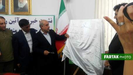 رونمایی از پوستر دومین جشنواره منطقه ای تئاتر خیابانی شهرستان هرسین به روایت تصویر