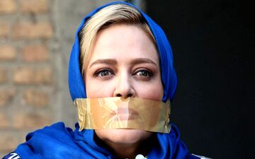 موتورسواری بازیگر زن مشهور و همسرش