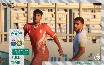 جنگل گل در ورزقان؛ دو تیم به تقسیم امتیازات رضایت دادند