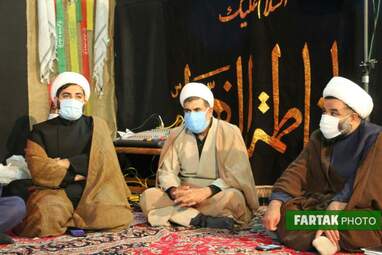 مراسم درگذشت والده مکرمه حجت‌الاسلام  رئیس سازمان گسترش اقتصاد مقاومتی 