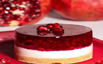 طرز تهیه  دسر شکلاتی با ژله انار | طعمش بی نظیره!
