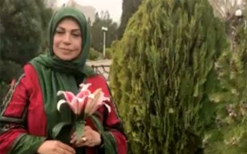 عکسی که خانم بازیگر از مزار همسرش منتشر کرد