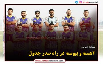 
آهسته و پیوسته در راه صدر جدول
