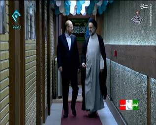ورود قالیباف به سازمان صدا و سیما + تصاویر