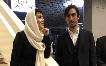  مهدی رحمتی و لیلا بلوکات در یک مراسم خصوصی
