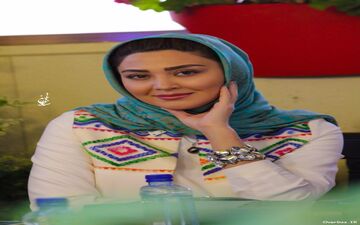 رنگ لاک و روسری مریم معصومی در یک مراسم (عکس)