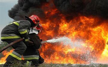 حریق یک خانه در شیراز منجر به فوت یک نفر شد
