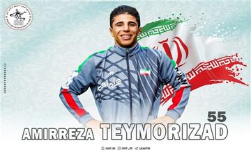  امیررضا تیموری زاد پنجم شد 