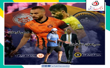 سپاهان - مس کرمان؛ سه امتیاز واجب‌تر از نان شب