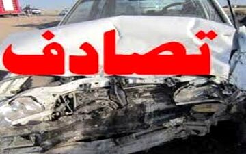 تصادف شدید خودروی بانک خون آذربایجان شرقی