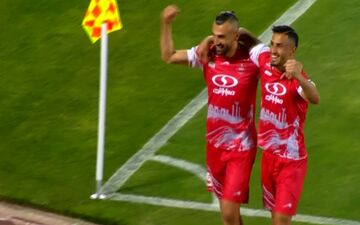 گل اول پرسپولیس به ملوان توسط علیپور + ویدئو