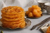 طرز تهیه زولبیا و بامیه مجلسیِ بازاری در خانه