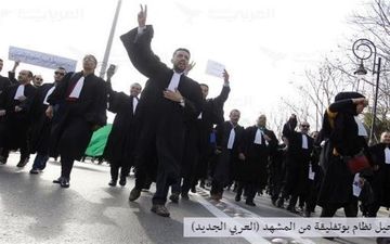  ادامه تظاهرات‌ها در الجزایر؛ تأکید وکلا بر لزوم کناره‌گیری فوری بوتفلیقه 