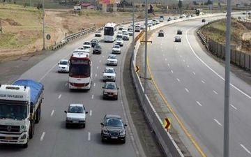 احتمال وقوع بهمن در محور هراز/ ترافیک نیمه سنگین و پر حجم در خروجی های شرقی استان تهران
